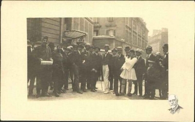 Αύγουστος του 1920, Παρίσι. Μετά τη δολοφονική απόπειρα εναντίον του Ελευθερίου Βενιζέλου