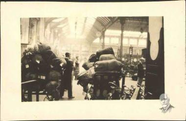 Ο σιδηροδρομικός σταθμός της Λυών, όπου έγινε η δολοφονική απόπειρα κατά του Ελευθερίου Βενιζέλου τον Αύγουστο του 1920