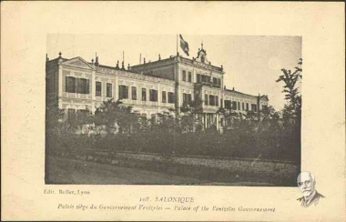 Salonique. Palais siege du Governement Venizelos