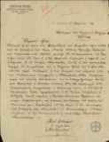 Επιστολή του ανταποκριτή της Τράπεζας Αθηνών και προέδρου της Κοινότητας Πλατάνου Ναυπακτίας Γ.Α.Χρυσικού προς τον Κυριάκο Βενιζέλο με την οποία του ζητεί να ενεργήσει ώστε να αποτραπεί η αφαίρεση της ιδιότητας του ανταποκριτή της Τράπεζας και του γνωστοποιεί την ανακήρυξη του Ε.Βενιζέλου σε επίτιμο δημότη της Κοινότητάς του.