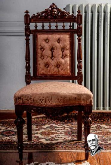 Καρέκλα, ακριβής απομίμηση Λουδοβίκου 15ου, σετ σαλονιού
