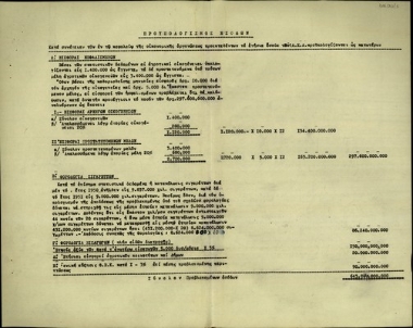 Πίνακας με τον προϋπολογισμό των εσόδων του Οργανισμού Αγροτικών Κοινωνικών Ασφαλίσεων (Ο.Α.Κ.Α.).