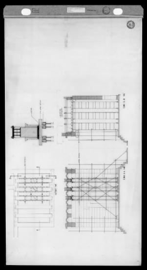 Πρόταση κατασκευής φερόντων ικριωμάτων υποστύλωσης των δοκών της οροφής