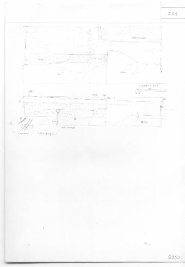 Σχέδιο αποτύπωσης και δομικής αποκατάστασης του λίθου 261 του δυτικού τοίχου