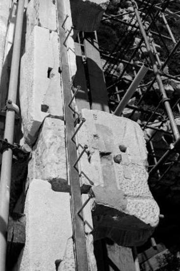Η δοκός τιτανίου του δυτικού τοίχου