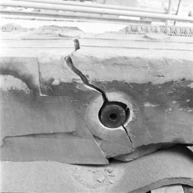 Ο λίθος επιστυλίου 508 της νότιας πρόστασης