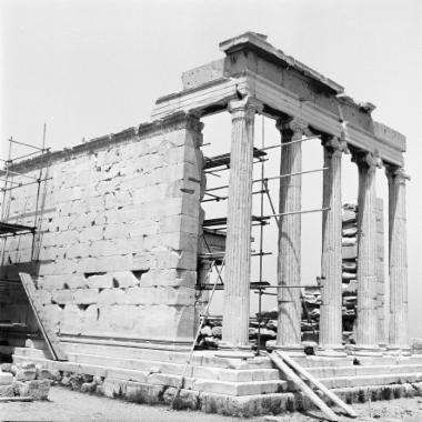 Η ανατολική πρόσταση πριν από την έναρξη των έργων